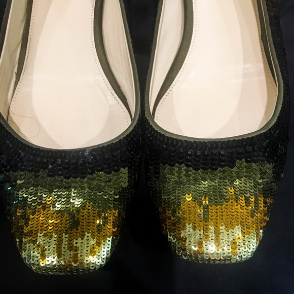 Prada sequined flats. Women’s size 11 - Picture 3 of 4